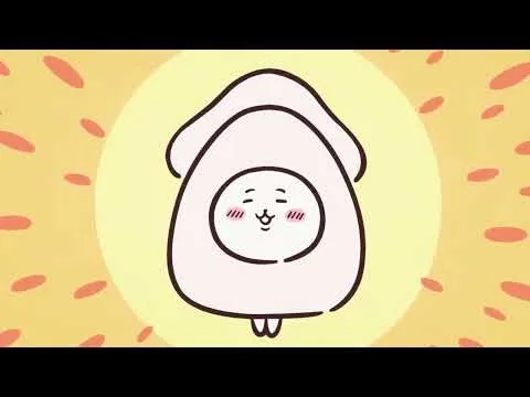 公式YouTube動画で確認できる第3話の場面1。アニメ『ちいかわ』第3話「イカ／パイシチュー」に対応する画像