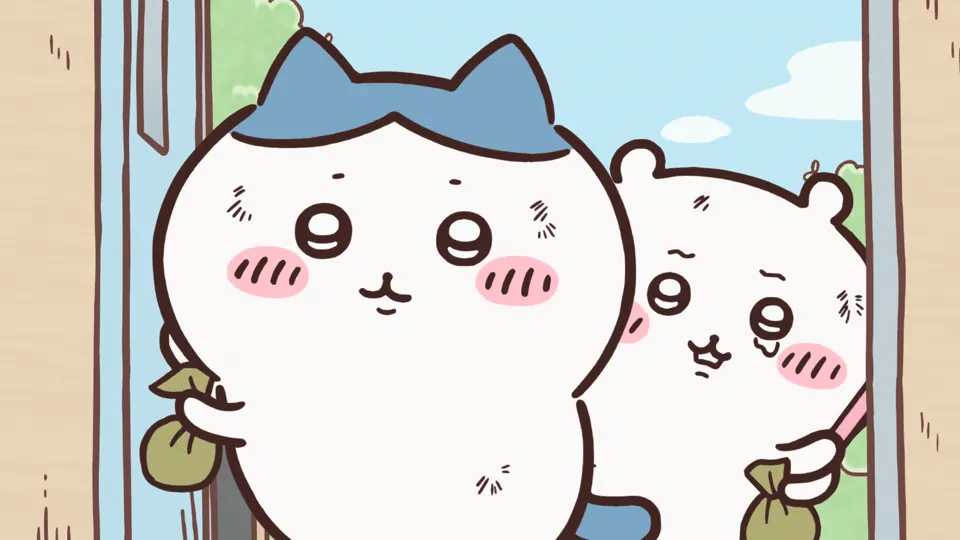 ABEMAの第71話配信ページに掲載された場面画像（2枚目）。アニメ『ちいかわ』第71話「三ツ星レストラン②」に対応する画像