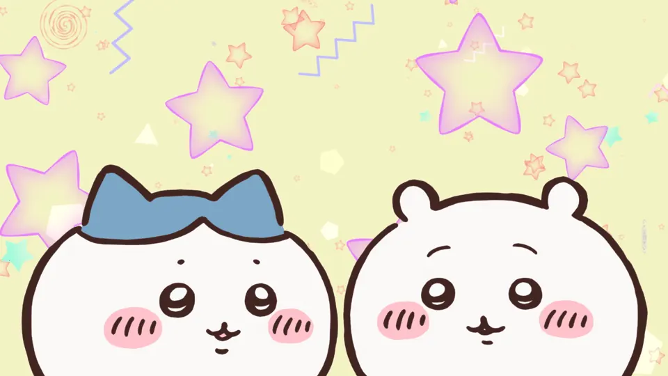 ABEMAの第136話配信ページに掲載された場面画像（2枚目）。アニメ『ちいかわ』第136話「おかしのまちおか」に対応する画像
