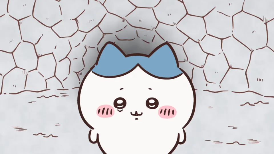 ABEMAの第164話配信ページに掲載された場面画像（2枚目）。アニメ『ちいかわ』第164話「ほめられリボン⑤」に対応する画像