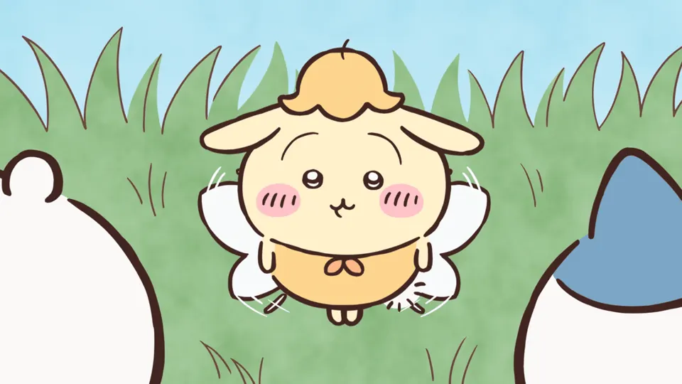 ABEMAの第173話配信ページに掲載された場面画像（1枚目）。アニメ『ちいかわ』第173話「ちいかわの夢②」に対応する画像
