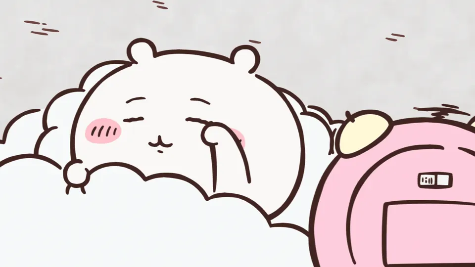 ABEMAの第226話配信ページに掲載された場面画像（3枚目）。アニメ『ちいかわ』第226話「黒い流れ星・後編⑤」に対応する画像