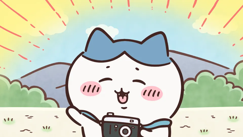 ABEMAの第227話配信ページに掲載された場面画像（3枚目）。アニメ『ちいかわ』第227話「黒い流れ星・後編⑥」に対応する画像