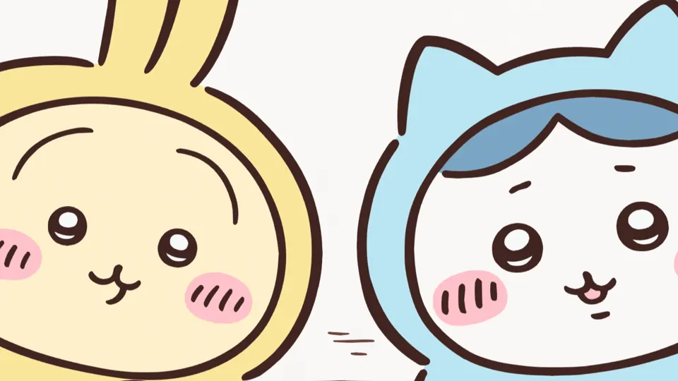 ABEMAの第228話配信ページに掲載された場面画像（2枚目）。アニメ『ちいかわ』第228話「黒い流れ星・後編⑦」に対応する画像