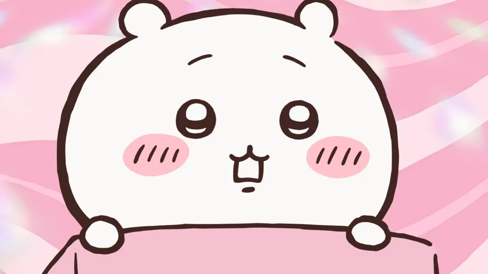 ABEMAの第233話配信ページに掲載された場面画像(2枚目)。アニメ『ちいかわ』第233話「黒い流れ星・後編⑫」に対応する画像