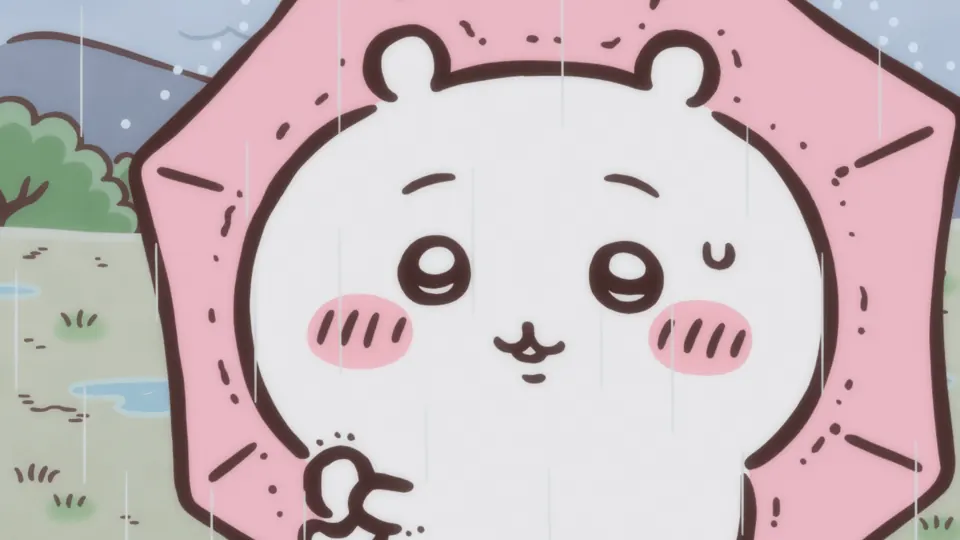 ABEMAの第234話配信ページに掲載された場面画像(2枚目)。アニメ『ちいかわ』第234話「黒い流れ星・後編⑬」に対応する画像