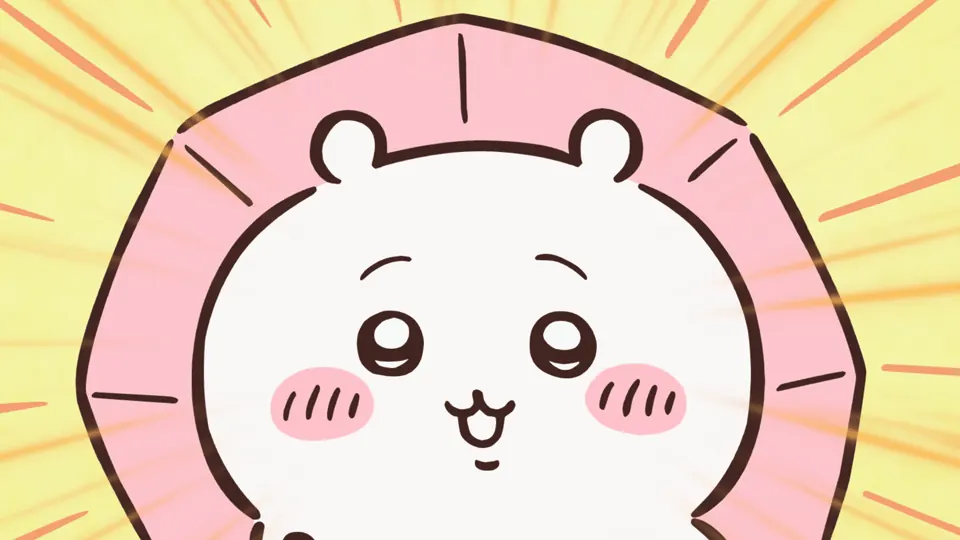 ABEMAの第235話配信ページに掲載された場面画像（2枚目）。アニメ『ちいかわ』第235話「黒い流れ星・後編⑭」に対応する画像
