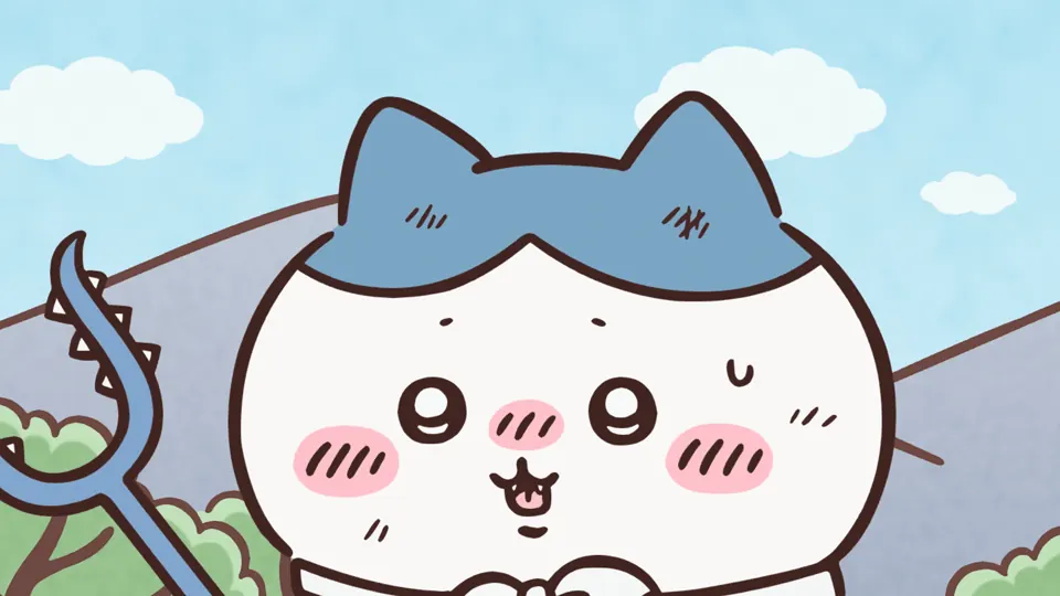 ABEMAの第247話配信ページに掲載された場面画像（1枚目）。アニメ『ちいかわ』第247話「やりたいことリスト③」に対応する画像