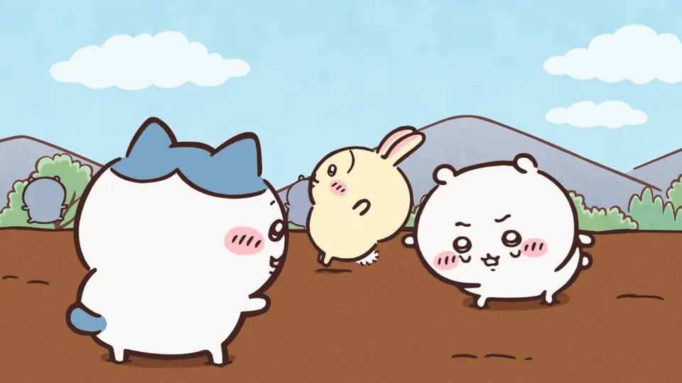 ABEMAの第267話配信ページに掲載された場面画像（2枚目）。アニメ『ちいかわ』第267話「湧きドコロ③」に対応する画像