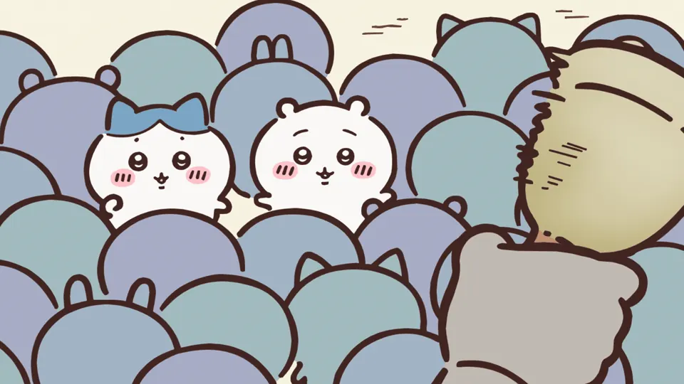 ABEMAの第269話配信ページに掲載された場面画像（3枚目）。アニメ『ちいかわ』第269話「涸れた②」に対応する画像