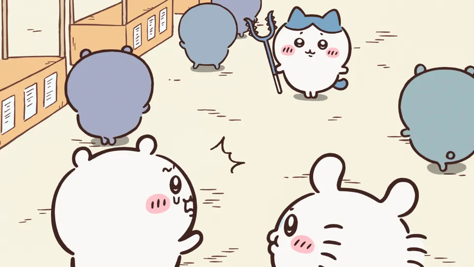 ABEMAの第271話配信ページに掲載された場面画像（3枚目）。アニメ『ちいかわ』第271話「涸れた④」に対応する画像