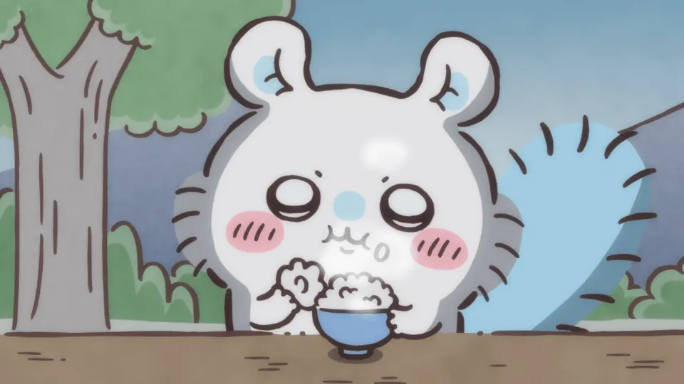 ABEMAの第273話配信ページに掲載された場面画像（1枚目）。アニメ『ちいかわ』第273話「涸れた⑥」に対応する画像