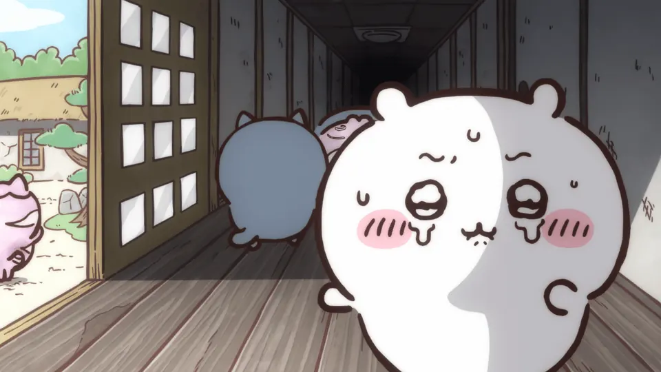 ABEMAの第297話配信ページに掲載された場面画像（2枚目）。アニメ『ちいかわ』第297話「拾魔⑦」に対応する画像