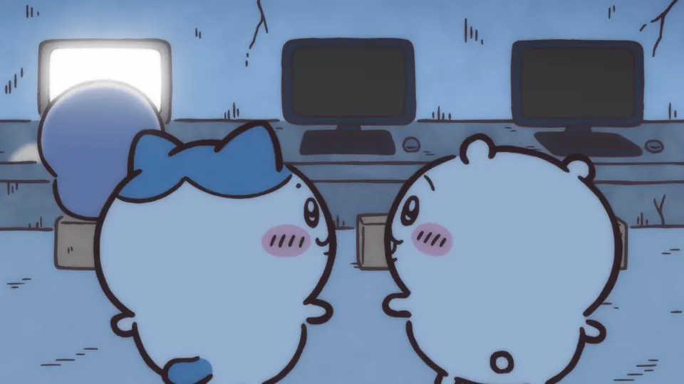 ABEMAの第301話配信ページに掲載された場面画像（3枚目）。アニメ『ちいかわ』第301話「未来を信じている」に対応する画像