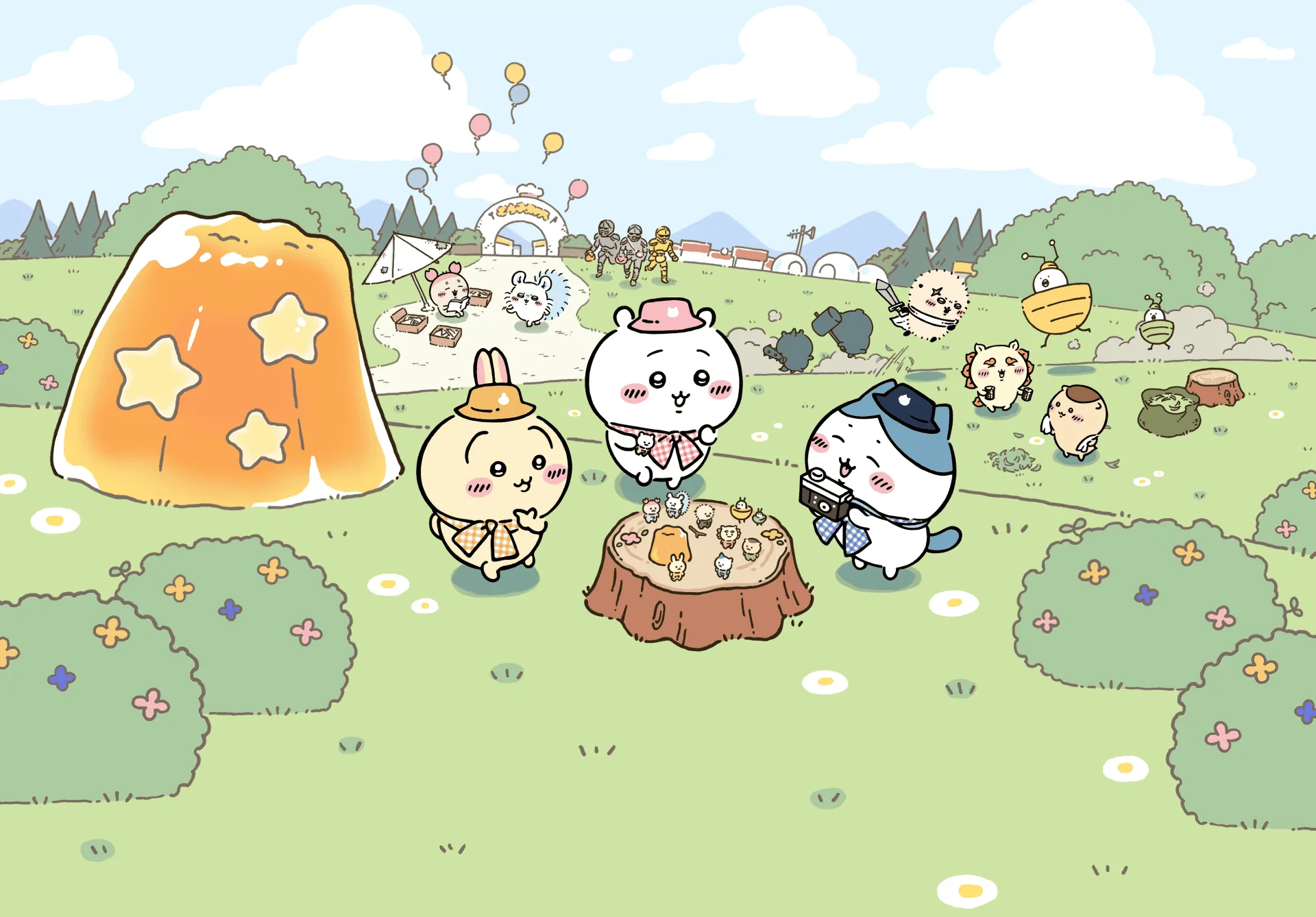 『ちいかわぽけっと』公式キービジュアル
