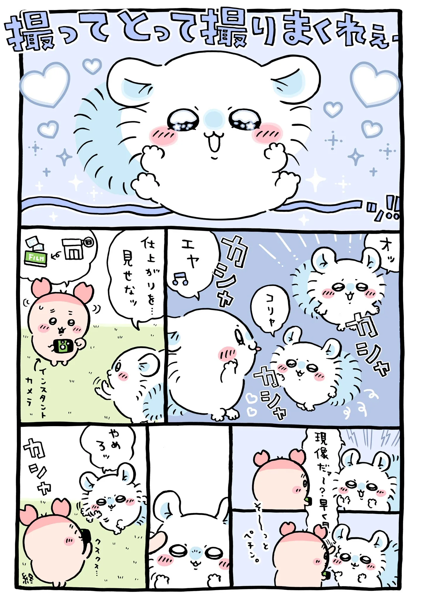 ナガノ公式Xの2026/2「📸撮ってとって撮りまくれぇ」漫画画像