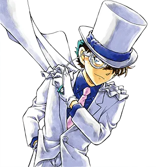 黒羽快斗／怪盗キッド（小学館Webサンデー『まじっく快斗』公式イラスト）