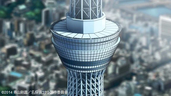 劇場版『名探偵コナン 異次元の狙撃手』で最初の狙撃事件が起きるベルツリータワー