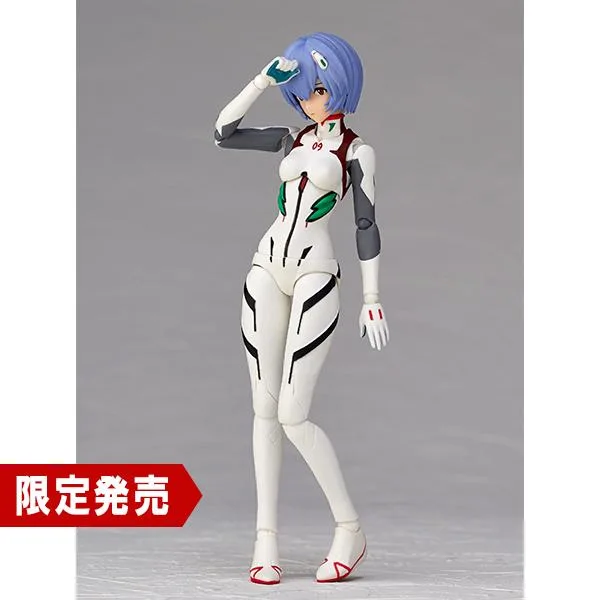 シンエヴァンゲリオン劇場版で白く変化したプラグスーツ姿のアヤナミレイ仮称を再現した公式商品画像
