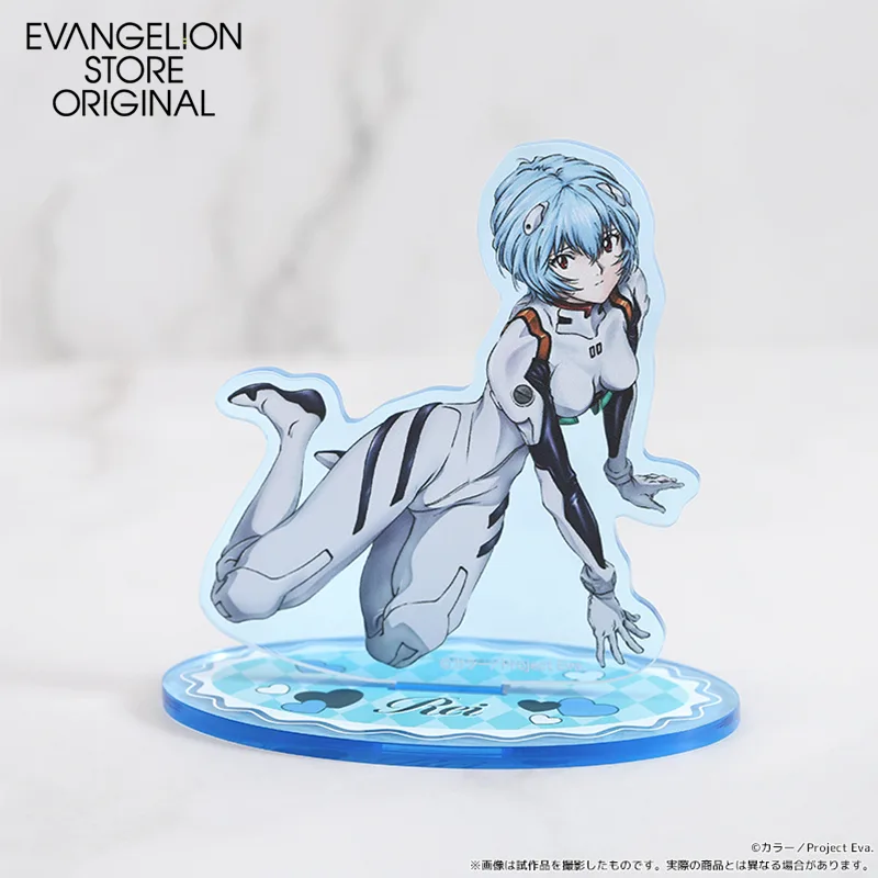 新世紀エヴァンゲリオンの白いプラグスーツを着た綾波レイの公式描き下ろし商品画像