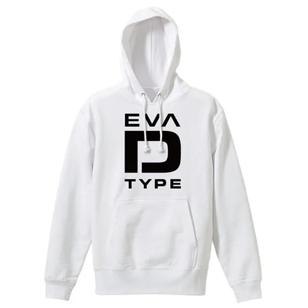 第拾話の局地戦用D型装備を示すEVA D TYPEロゴを配した公式商品画像