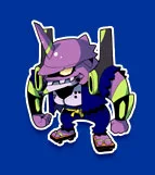 ぷちえヴぁで学園の番長として暮らすエヴァンチョーの公式人物画像