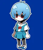 ぷちえヴぁの綾波三姉妹の長女にあたる綾波の公式人物画像
