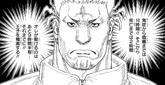 ベンジャミン=ホイコーロ　引用『HUNTER×HUNTER』冨樫義博