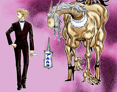 ツェリードニヒ=ホイコーロ　引用『HUNTER×HUNTER』冨樫義博