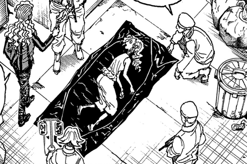 リンチ=フルボッコ　引用『HUNTER×HUNTER』冨樫義博