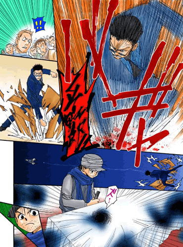 レオリオ=パラディナイト　引用『HUNTER×HUNTER』冨樫義博