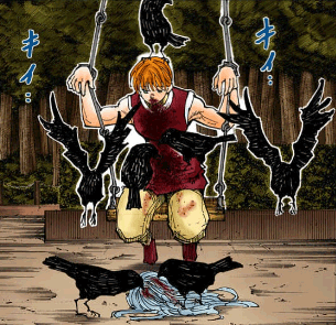 シャルナーク=リュウセイ　引用『HUNTER×HUNTER』冨樫義博