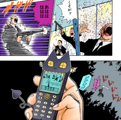 シャルナーク=リュウセイ　引用『HUNTER×HUNTER』冨樫義博