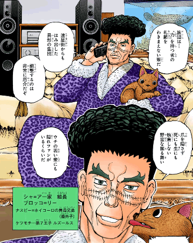 ブロッコ=リー 引用『HUNTER×HUNTER』冨樫義博