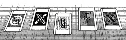 提示された選択肢と交渉の進行　引用『HUNTER×HUNTER』冨樫義博