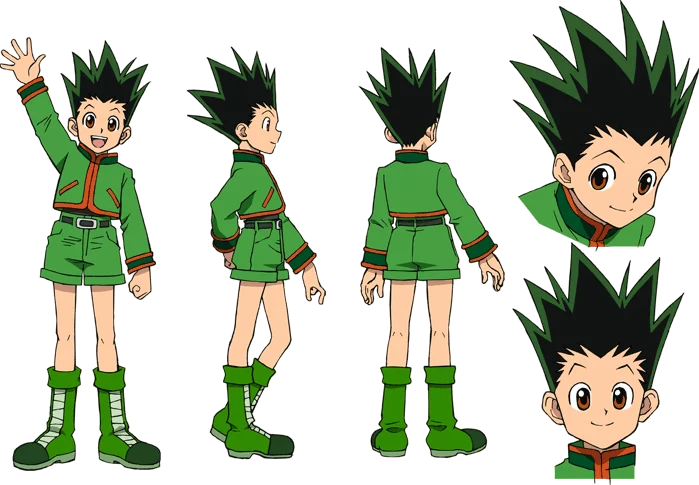 ゴンの公式キャラクタービジュアル