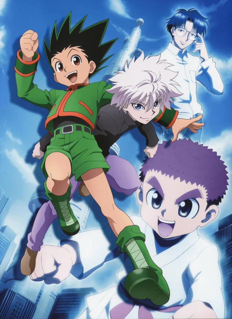 『HUNTER×HUNTER』第9巻「9月1日」の第9巻の表紙イラスト