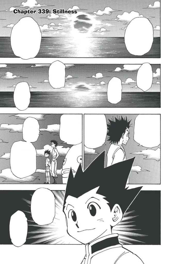 2001年：ゴンがジンと再会し、最初の目的を果たした時期（第339話）