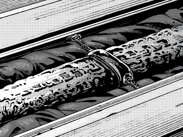 儀座禅仏の新王へ渡される三種の神器の吉兆丸