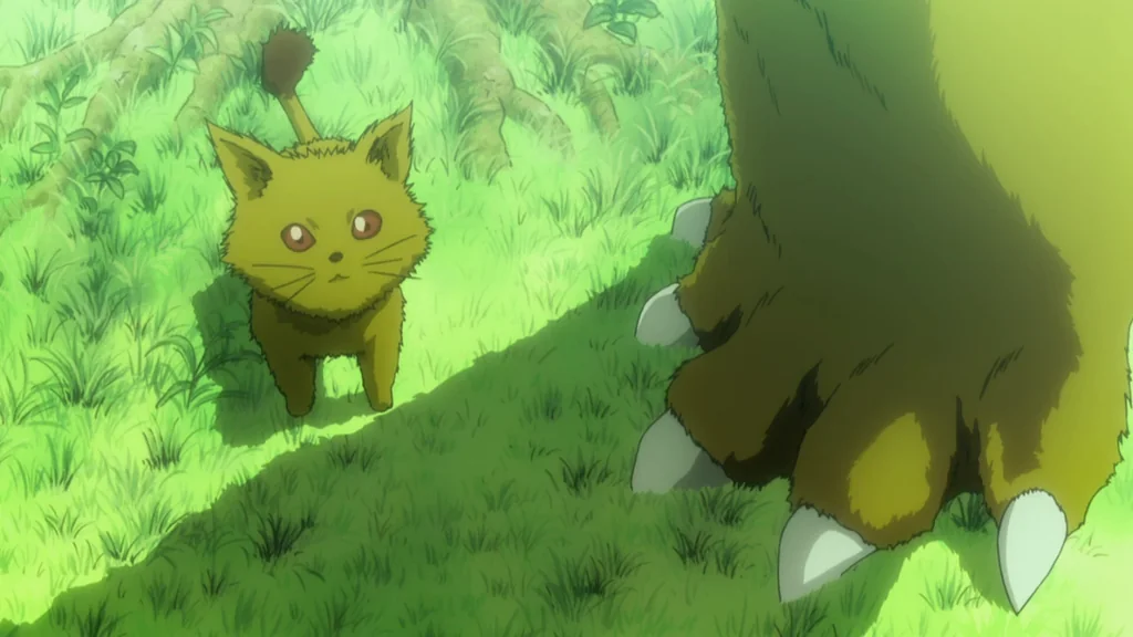 ゴンが育てたキツネグマのコン
