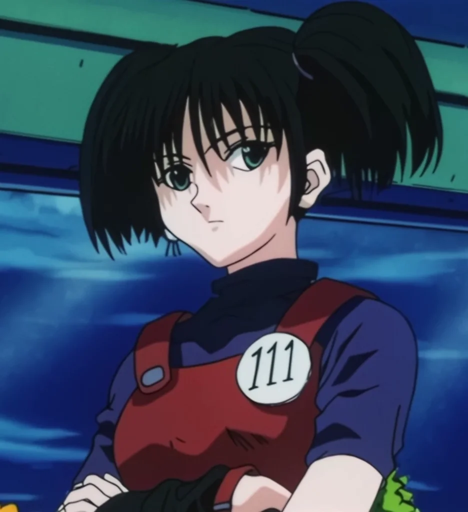 アニタ　引用『HUNTER×HUNTER』冨樫義博