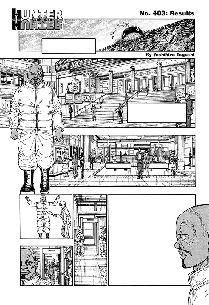 ハルケンブルグとバルサミルコの攻防を描く第403話