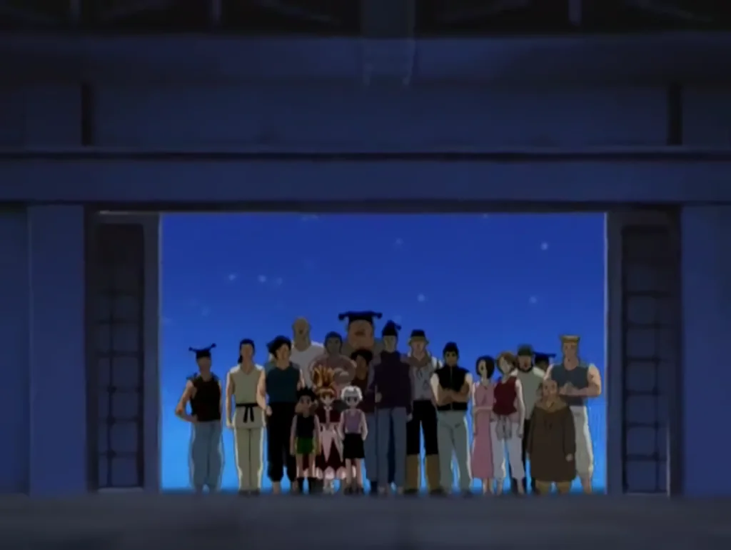 第155話に登場するanime-1999-ova-greed-island-final 第4話の作中描写