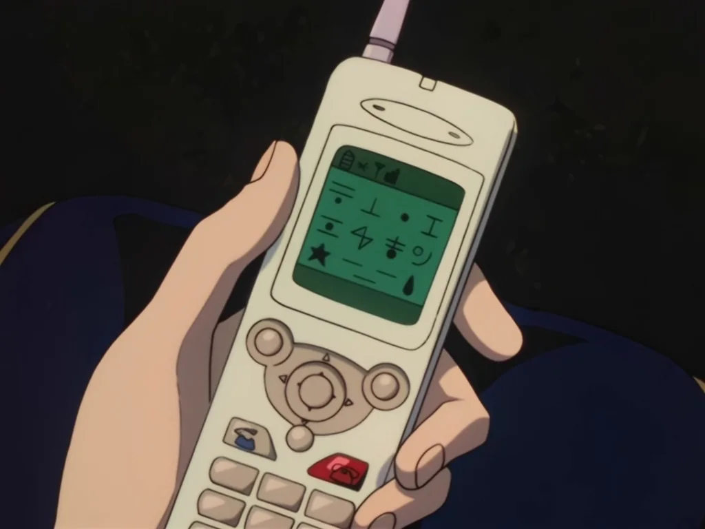 ゴンからの電話に出られないクラピカ
