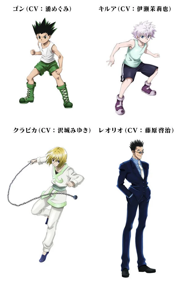 白猫プロジェクトのコラボへ登場したゴン、キルアら八人のキャラクター