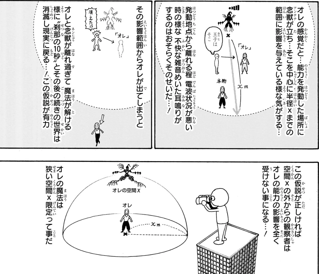 No.418:念獣をアンテナに見立てた、ツェリードニヒ本人の仮説。