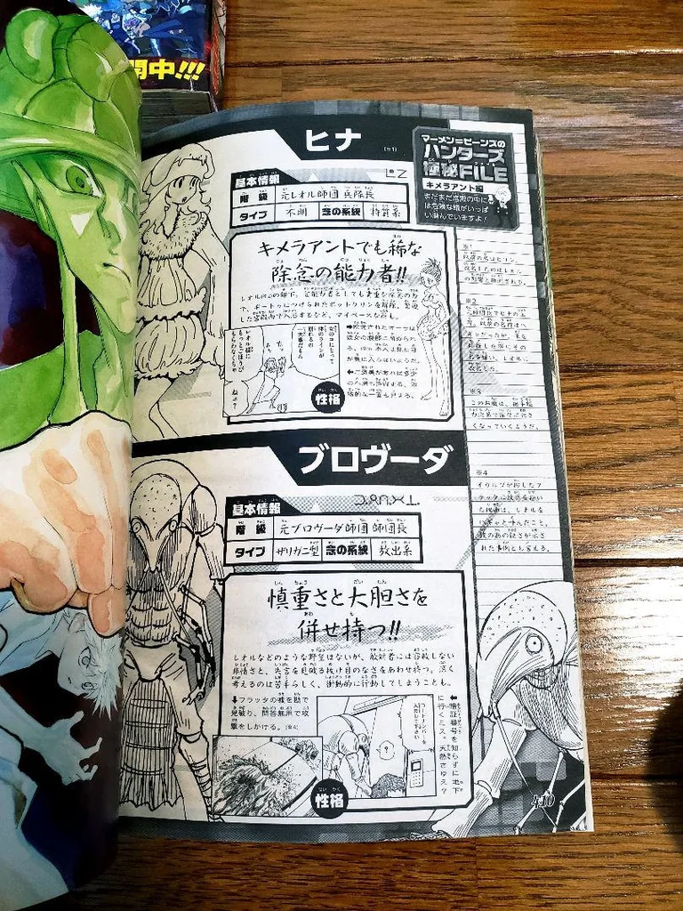 第261話に登場するHinaの作中描写