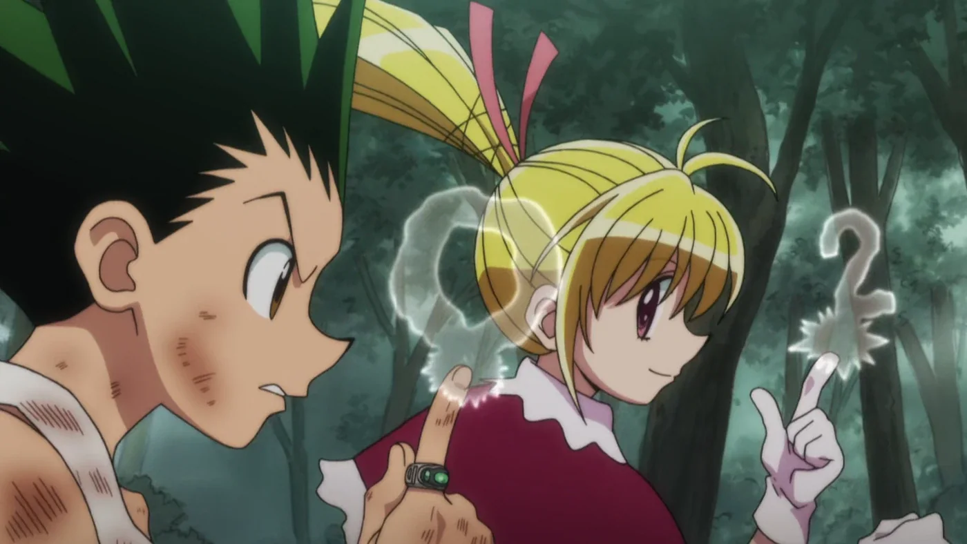グリードアイランドでの変化系修行　引用『HUNTER×HUNTER』冨樫義博