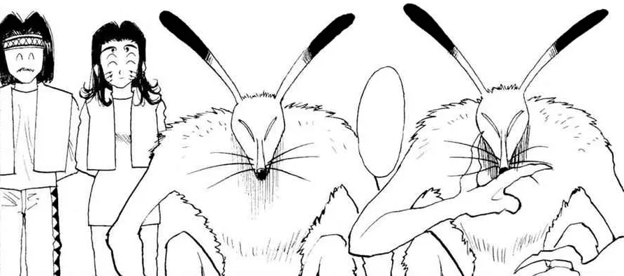 単行本 第1巻の試験会場への案内人として三人を試す凶狸狐
