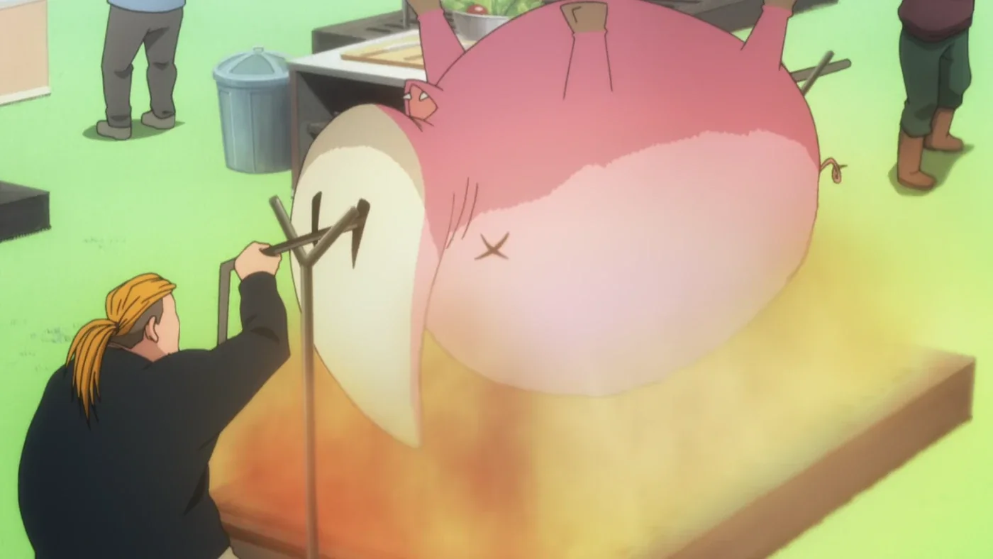 クモワシの採取したクモワシの卵をゆでる再試験